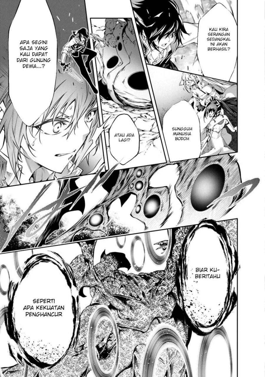 Kamigami ni Sodaterare Shimo no, Saikyou to Naru Chapter 57 Bahasa Indonesia
